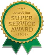 Angie's List Super Service Award Winner 2014