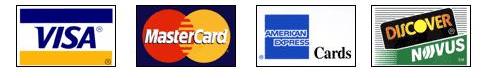 Master Card VISA American Express Discover